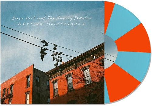 Aaron West & The Roaring Twenties – Routine Maintenance | Blue/Orange Pinwheel Vinyl LP (Reissue)