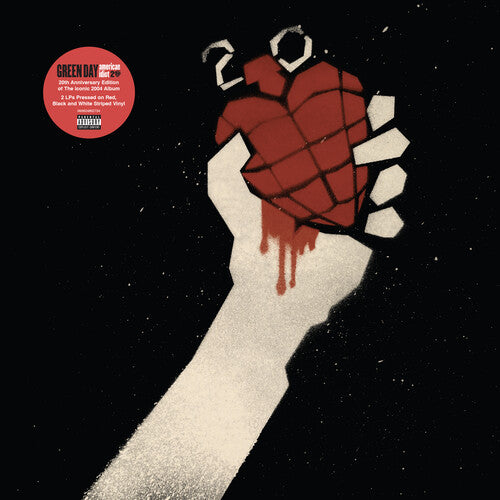 Green Day – American Idiot | Red & Black Splatter Vinyl 2xLP (20th Anniversary)