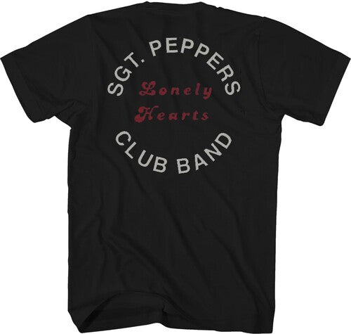The Beatles - Sgt. Pepper's Drum T-Shirt (Black)