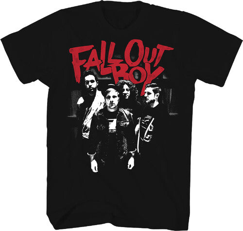 Fall Out Boy - Punk Scratch T-Shirt (Black)