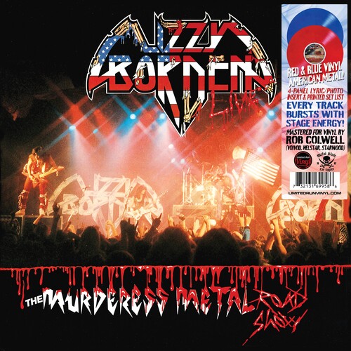 Lizzy Borden – The Murderess Metal Road Show | 40th Anniversary 2xLP Indie Exclusive Colored Vinyl
