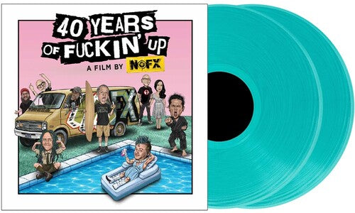 NOFX – 40 Years of F***in' Up (Original Soundtrack) | Turquoise 2xLP