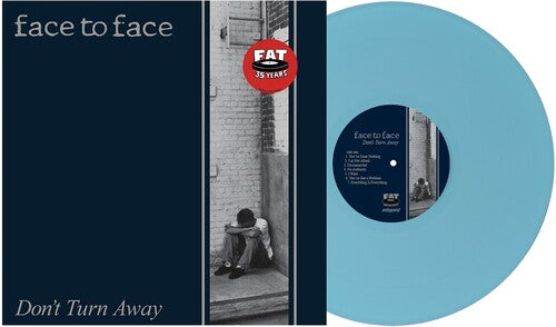 Face to Face – Don't Turn Away | Blue Vinyl LP