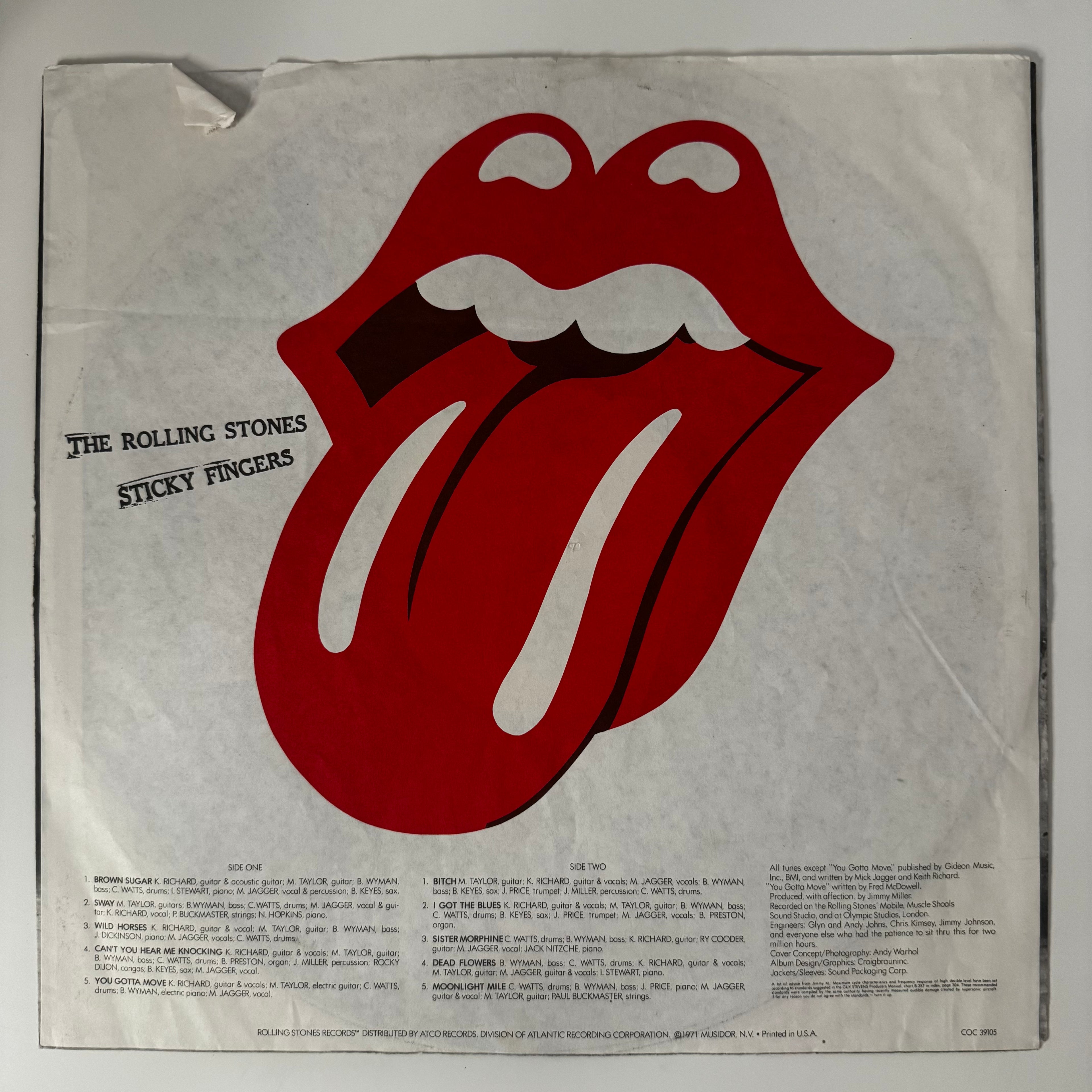The Rolling Stones - Sticky Fingers