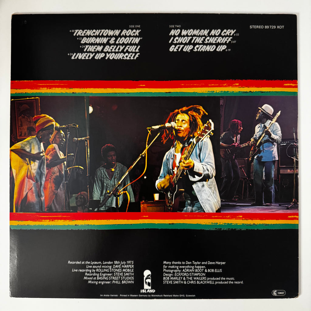 Bob Marley and the Wailers - Live! (1975)
