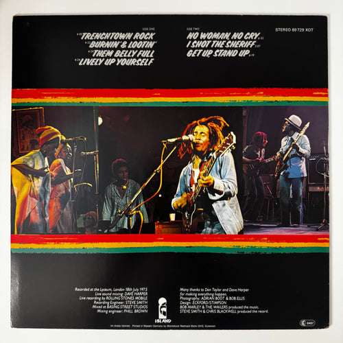 Bob Marley and the Wailers - Live! (1975)