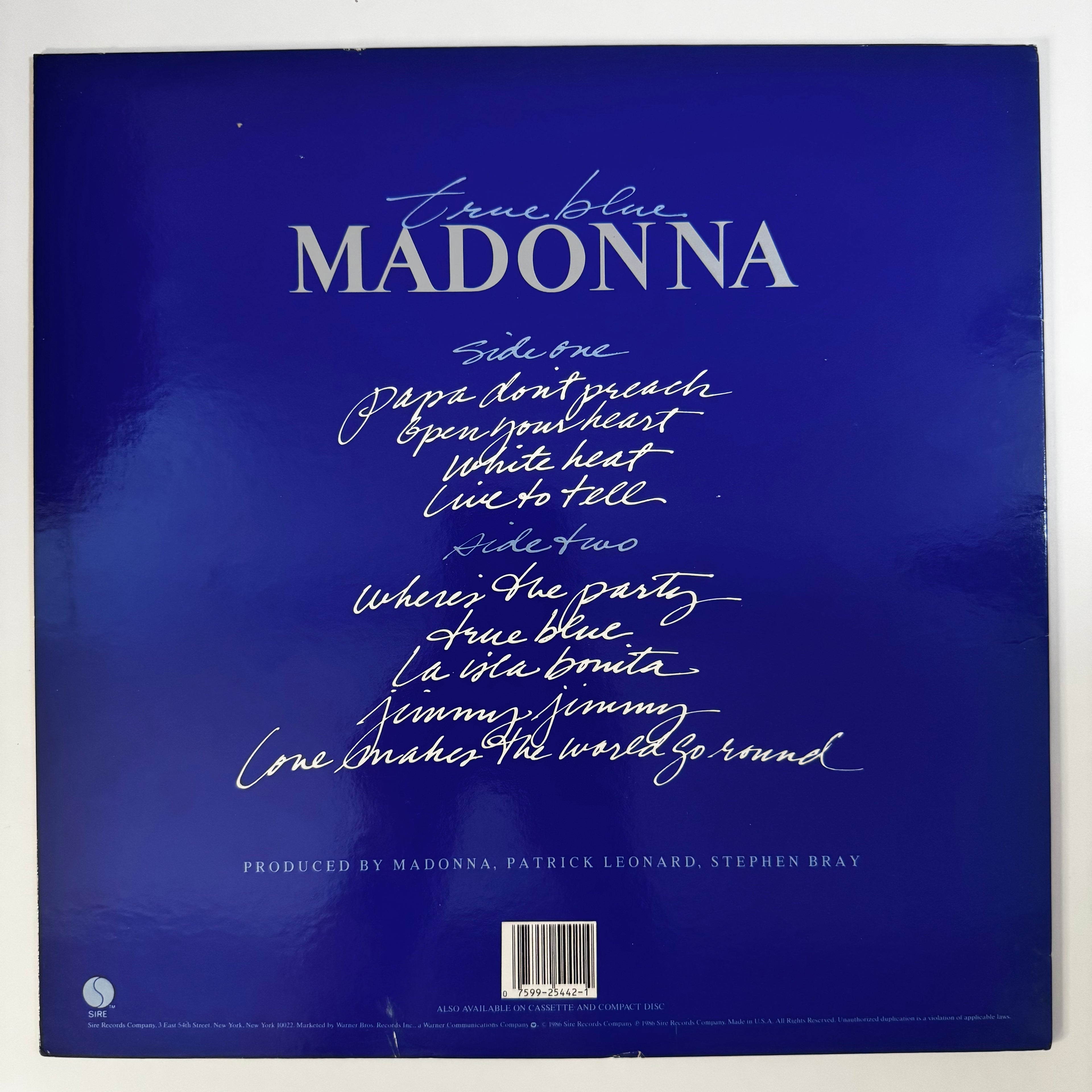 Madonna - True Blue (1986)