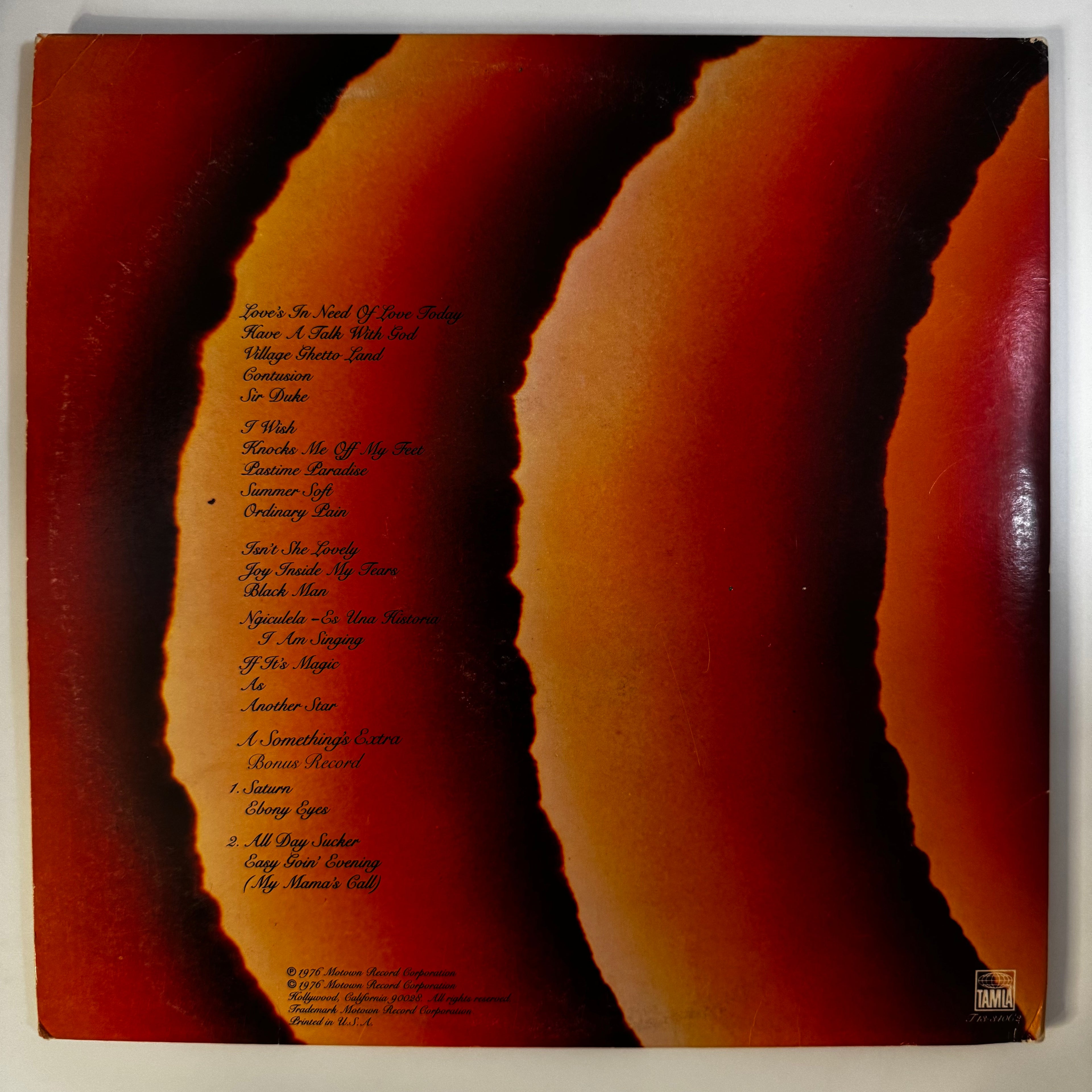 Stevie Wonder - Songs In The Key of Life (1976)