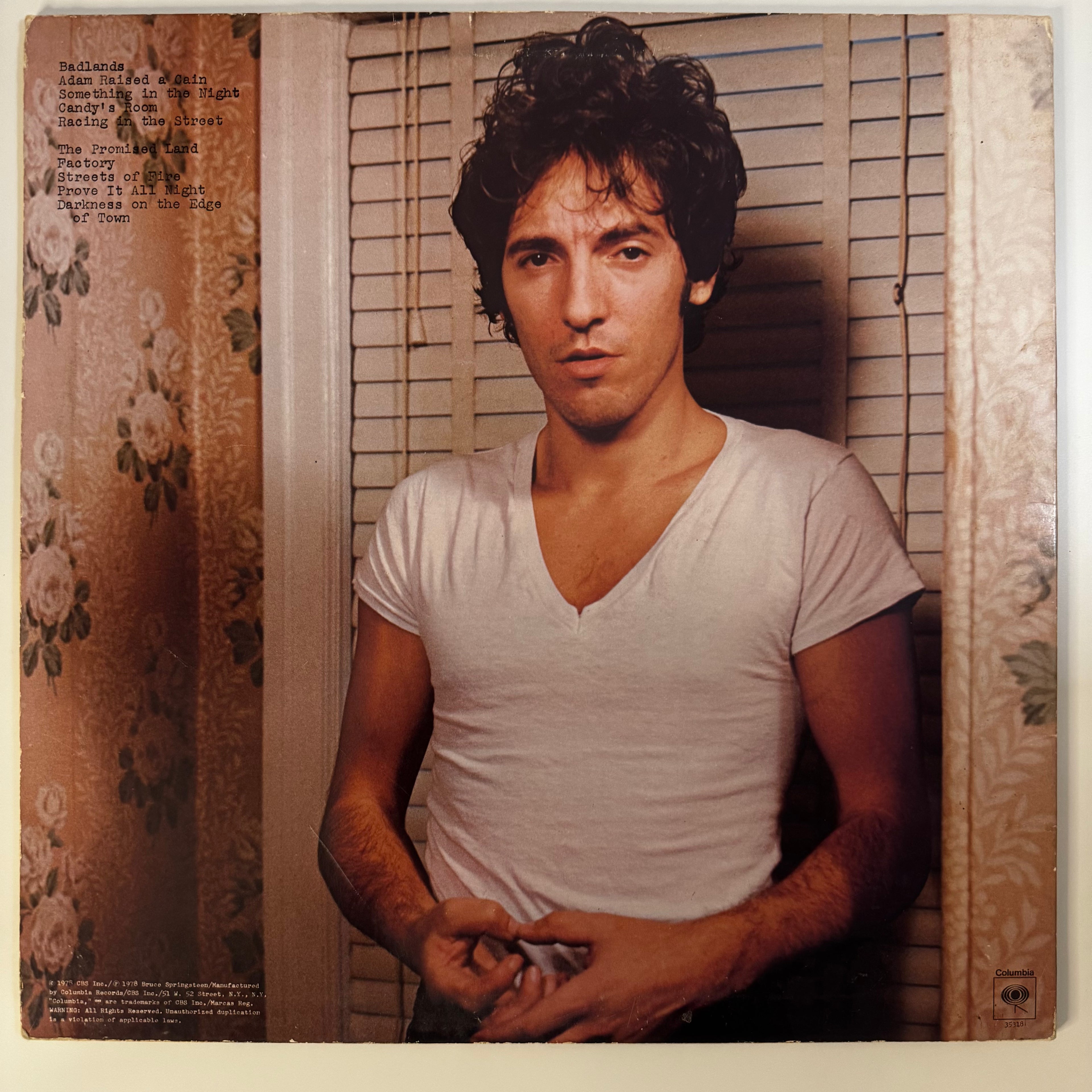 Bruce Springsteen - Darkness On The Edge of Town (1978)