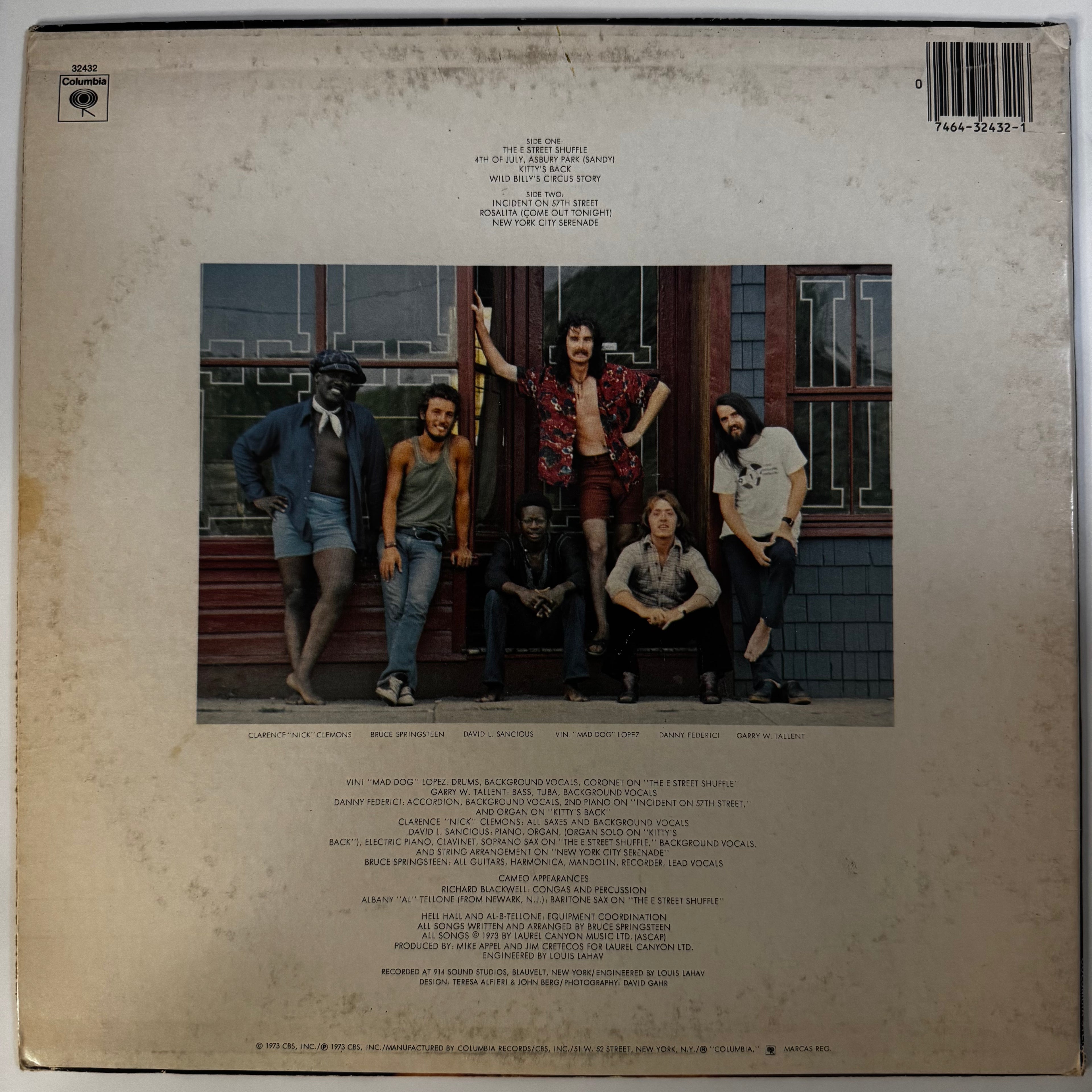 Bruce Springsteen - The Wild, The Innocent & The E Street Shuffle (1973)
