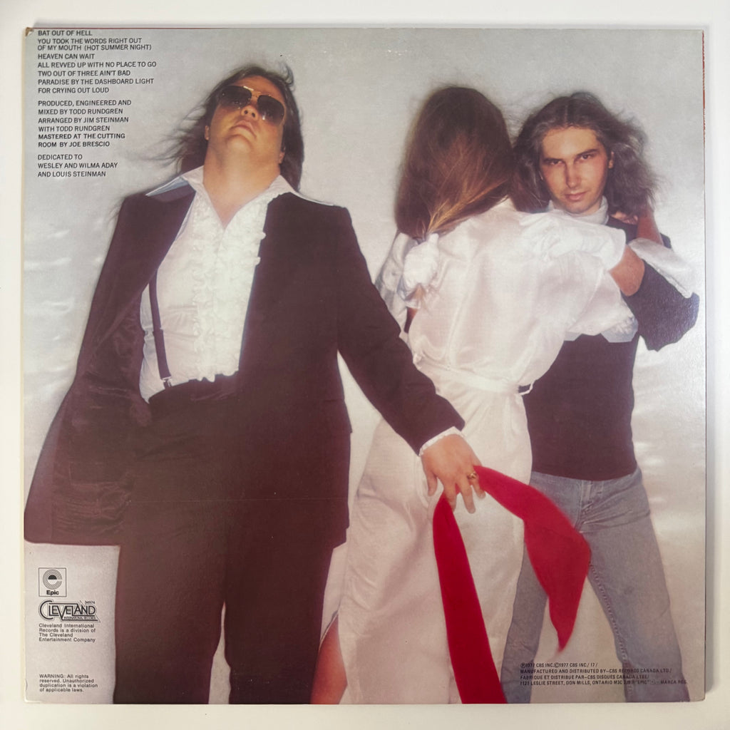 Meat Loaf - Bat Out of Hell (1977)