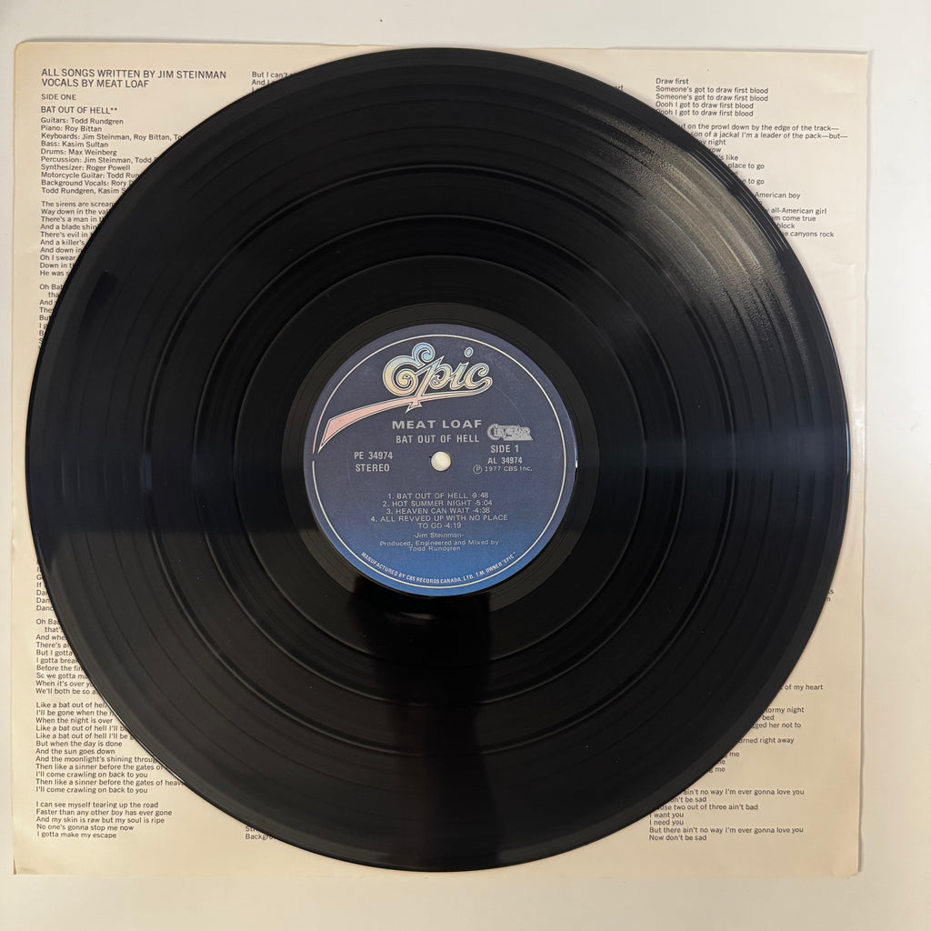 Meat Loaf - Bat Out of Hell (1977)