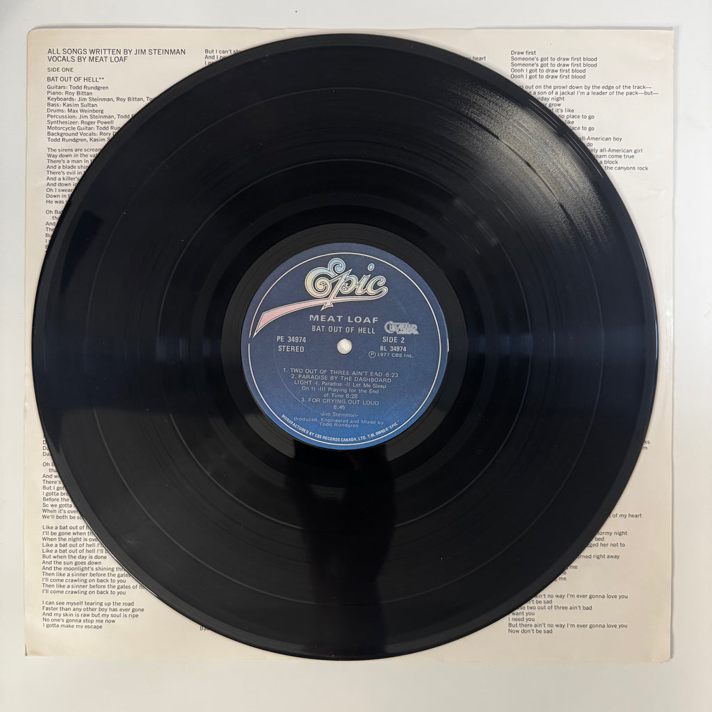 Meat Loaf - Bat Out of Hell (1977)