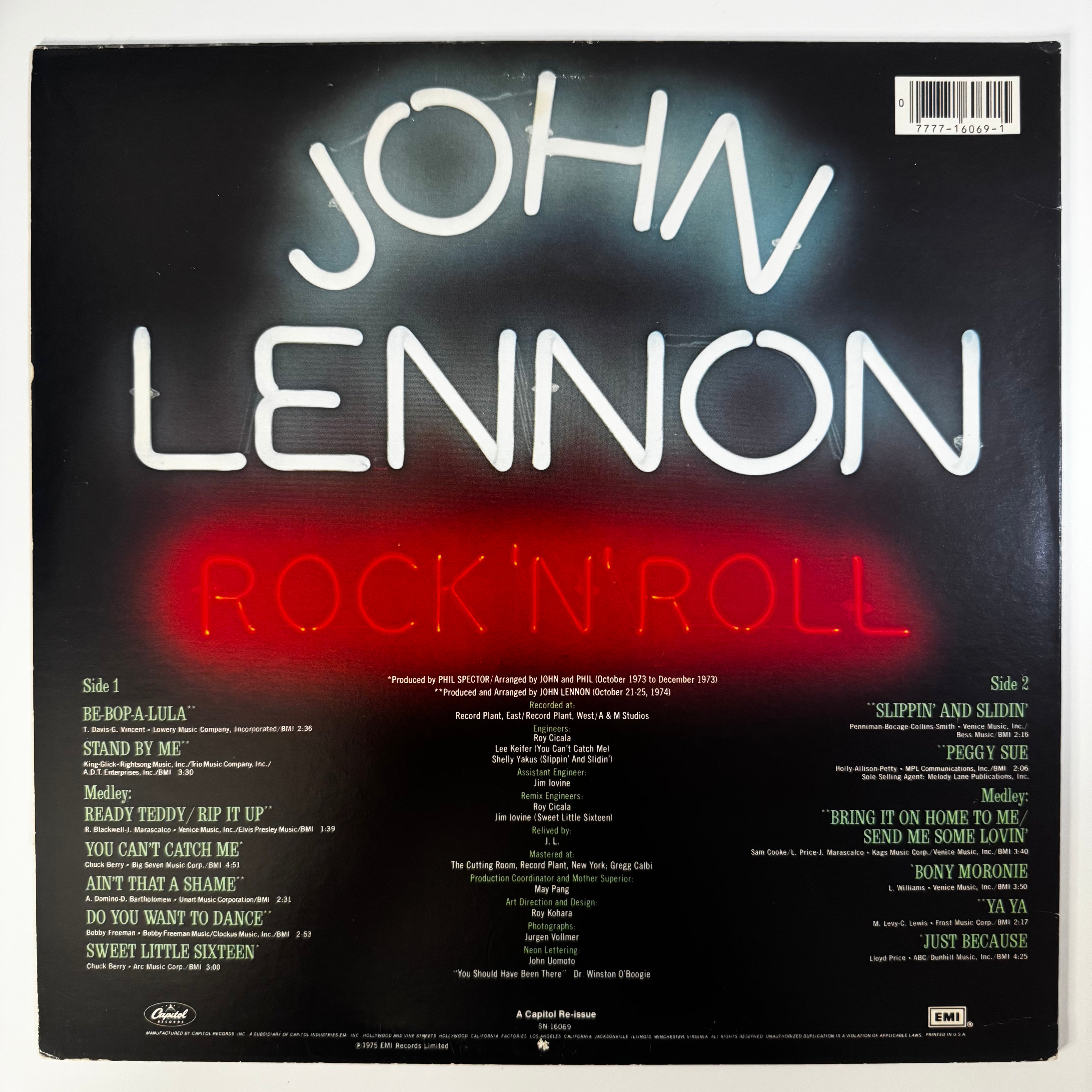 John Lennon - Rock 'N' Roll (1975)