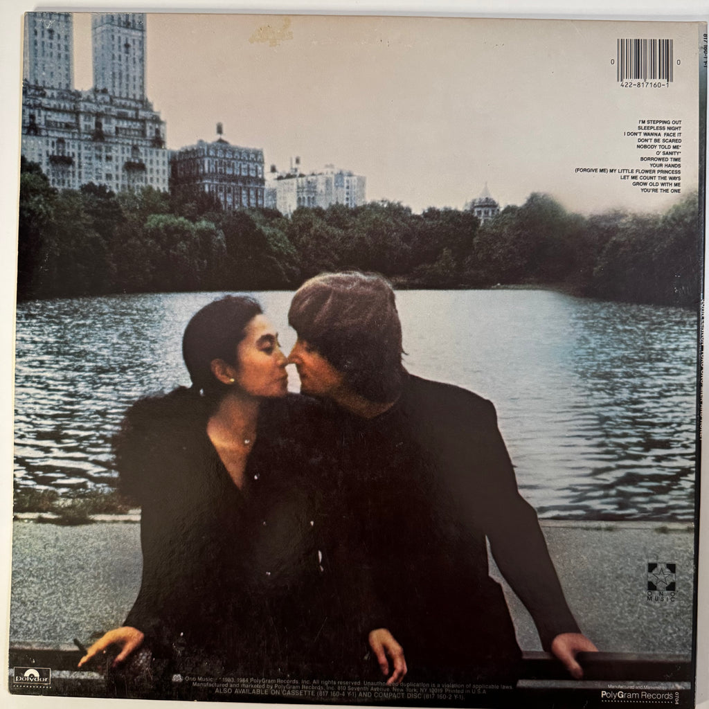 John Lennon & Yoko Ono - Milk and Honey (1984)