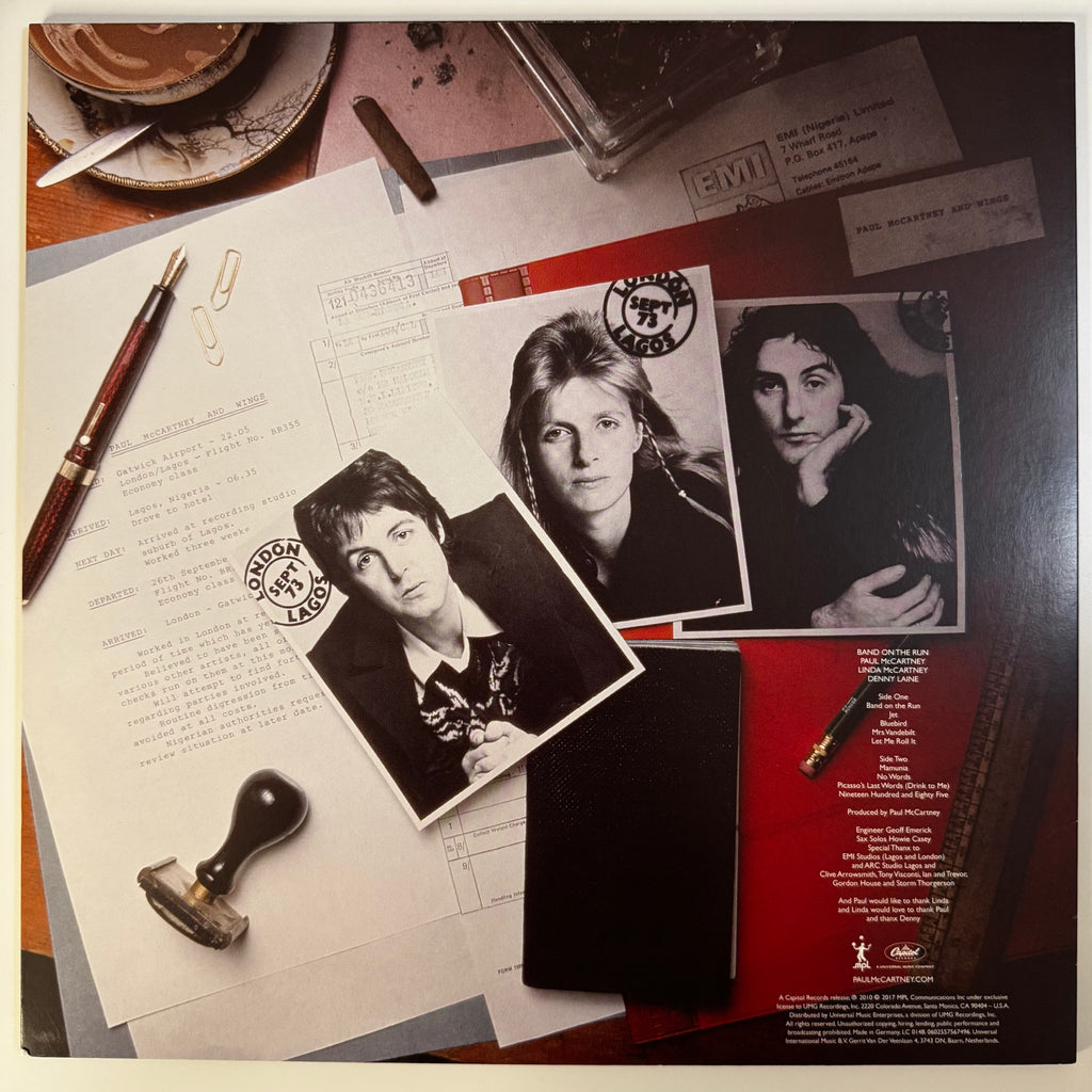 Paul McCartney & Wings - Band on the Run (1973)