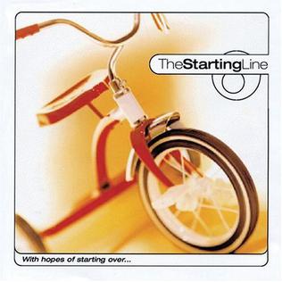 The Starting Line – With Hopes of Starting Over | Clear & Gold Color-in-Color Vinyl LP