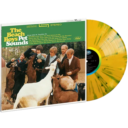 The Beach Boys – Pet Sounds | Limited Edition Yellow & Green Splatter Vinyl LP